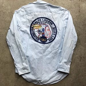 VTG Polo Ralph Lauren Indian head Button shirt